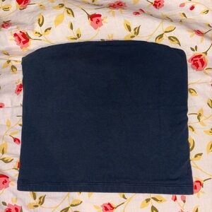 navy brandy melville tube top